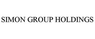 SIMON GROUP HOLDINGS trademark