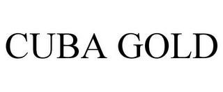 CUBA GOLD trademark