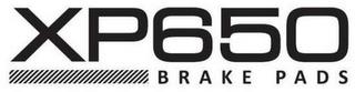 XP650 BRAKE PADS trademark