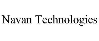 NAVAN TECHNOLOGIES trademark