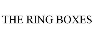 THE RING BOXES trademark