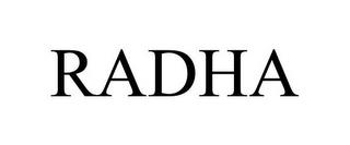 RADHA trademark