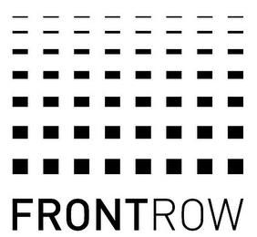 FRONTROW trademark