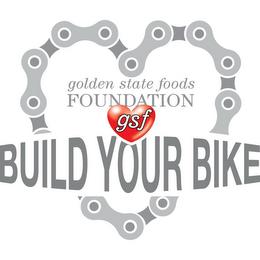 GOLDEN STATE FOODS FOUNDATION GSF BUILD YOUR BIKE trademark