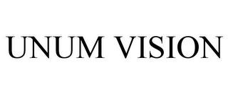 UNUM VISION trademark