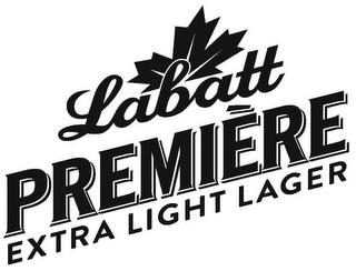 LABATT PREMIÈRE EXTRA LIGHT LAGER trademark