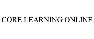 CORE LEARNING ONLINE trademark