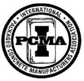 IPCMA · INTERNATIONAL · PACKAGED CONCRETE MANUFACTURER'S ASSOCIATION trademark