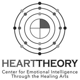 HEARTTHEORY CENTER FOR EMOTIONAL INTELLIGENCE THROUGH THE HEALING ARTS trademark