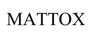 MATTOX trademark