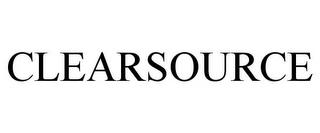 CLEARSOURCE trademark