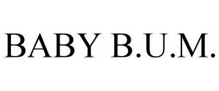 BABY B.U.M. trademark