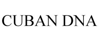 CUBAN DNA trademark