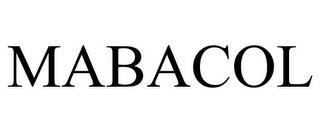 MABACOL trademark