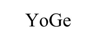 YOGE trademark