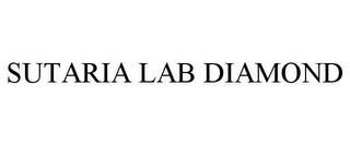 SUTARIA LAB DIAMOND trademark