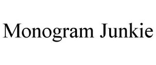 MONOGRAM JUNKIE trademark