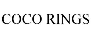 COCO RINGS trademark