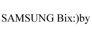 SAMSUNG BIX:)BY trademark