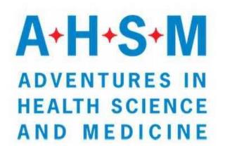 A+ H+ S+ M ADVENTURES IN HEALTH SCIENCEAND MEDICINE trademark