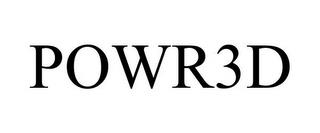 POWR3D trademark