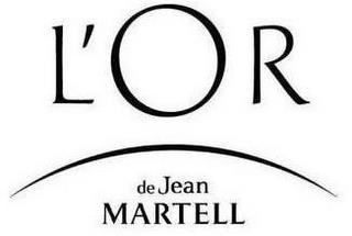 L'OR DE JEAN MARTELL trademark