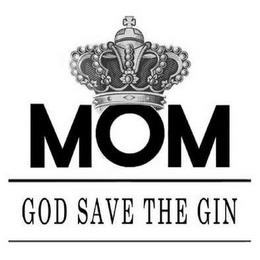 MOM GOD SAVE THE GIN trademark