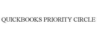 QUICKBOOKS PRIORITY CIRCLE trademark