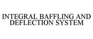 INTEGRAL BAFFLING AND DEFLECTION SYSTEM trademark