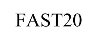 FAST20 trademark