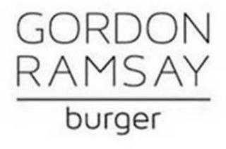 GORDON RAMSAY BURGER trademark