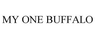 MY ONE BUFFALO trademark