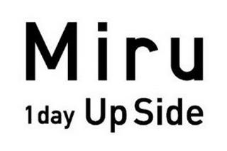 MIRU 1DAY UPSIDE trademark