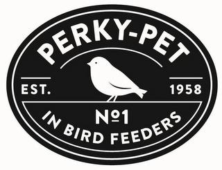 PERKY-PET EST. 1958 NO 1 IN BIRD FEEDERS trademark