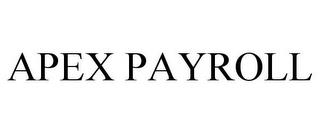 APEX PAYROLL trademark