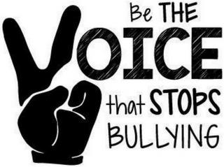 BE THE VOICE THAT STOPS BULLYING trademark