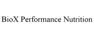 BIOX PERFORMANCE NUTRITION trademark