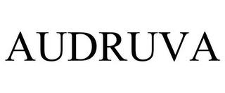 AUDRUVA trademark