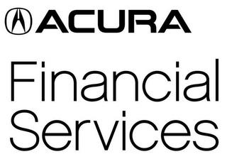 ACURA FINANCIAL SERVICES trademark