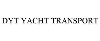 DYT YACHT TRANSPORT trademark