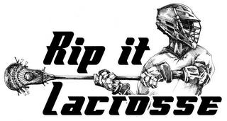 RIP IT LACROSSE trademark