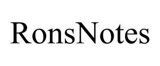 RONSNOTES trademark