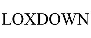 LOXDOWN trademark