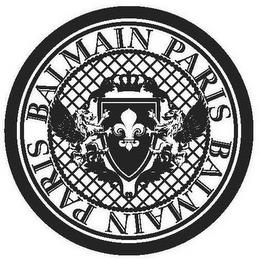 BALMAIN PARIS BALMAIN PARIS trademark