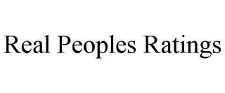 REAL PEOPLES RATINGS trademark