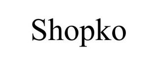 SHOPKO trademark