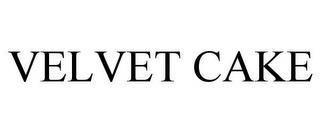 VELVET CAKE trademark