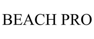 BEACH PRO trademark