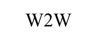 W2W trademark