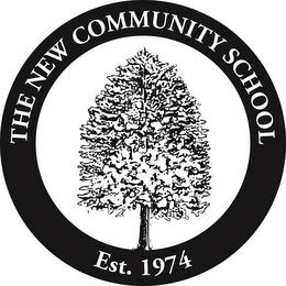 THE NEW COMMUNITY SCHOOL EST. 1974 trademark